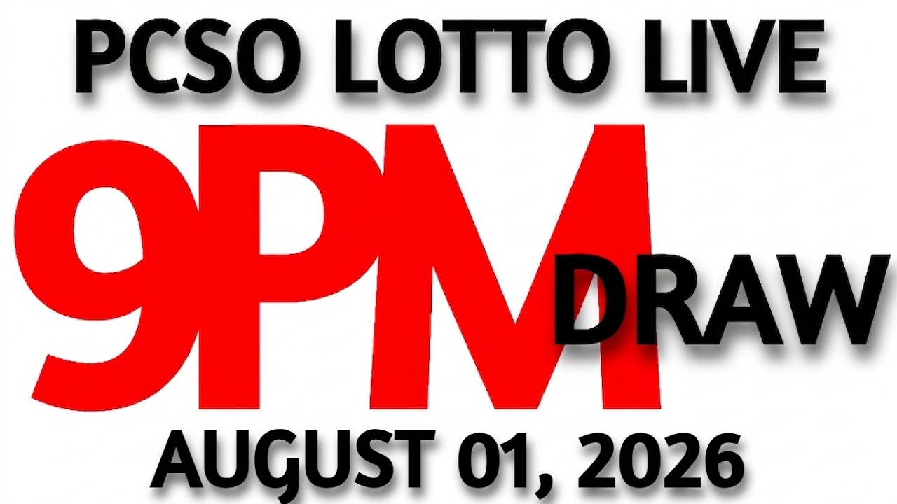 Lotto Result Today 9pm Draw August 01, 2026, 2026 Swertres Ez2 PCSO LIVE