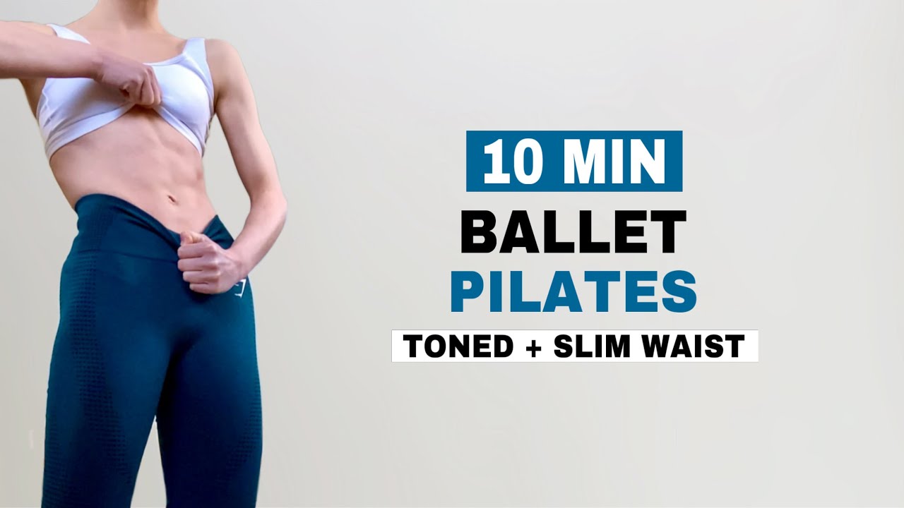 10 Min Ballet ABS WORKOUT - At Home Pilates Ballet [Beginner Friendly]