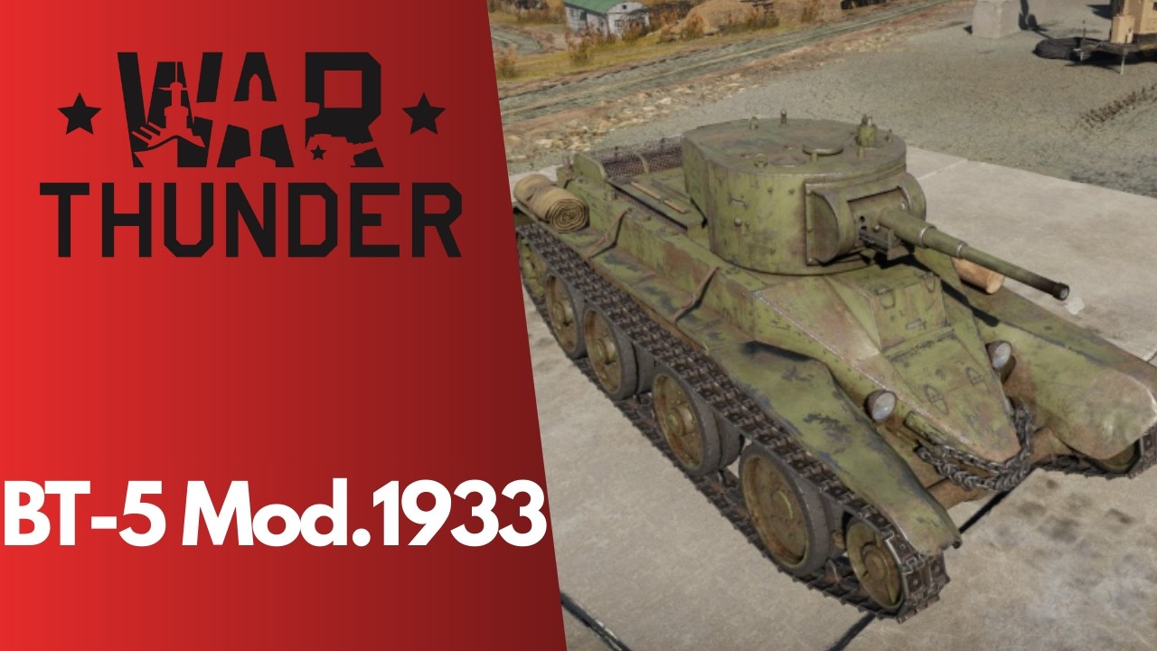 War Thunder | BT-5 Mod.1933 [4K GAMEPLAY]