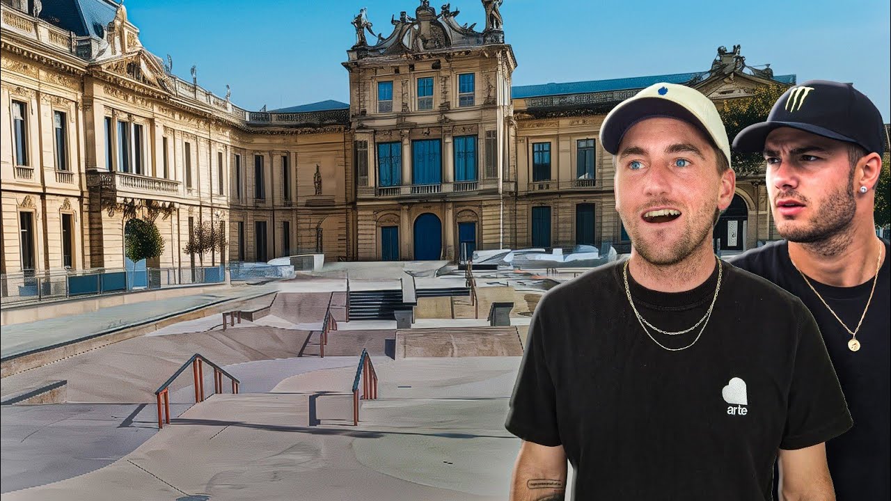 JE TEST LE NOUVEAU SKATEPARK DE LYON AVEC AURELIEN GIRAUD #TDF2 ep4