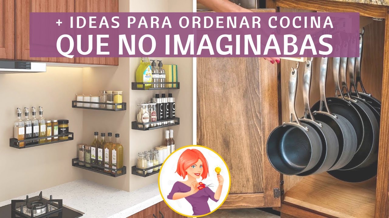 MI AMIGA LA SÚPER ORDENADA ME ENSEÑÓ ESTAS 10 IDEAS PARA ORDENAR LA COCINA QUE NADIE TE DIRÁ