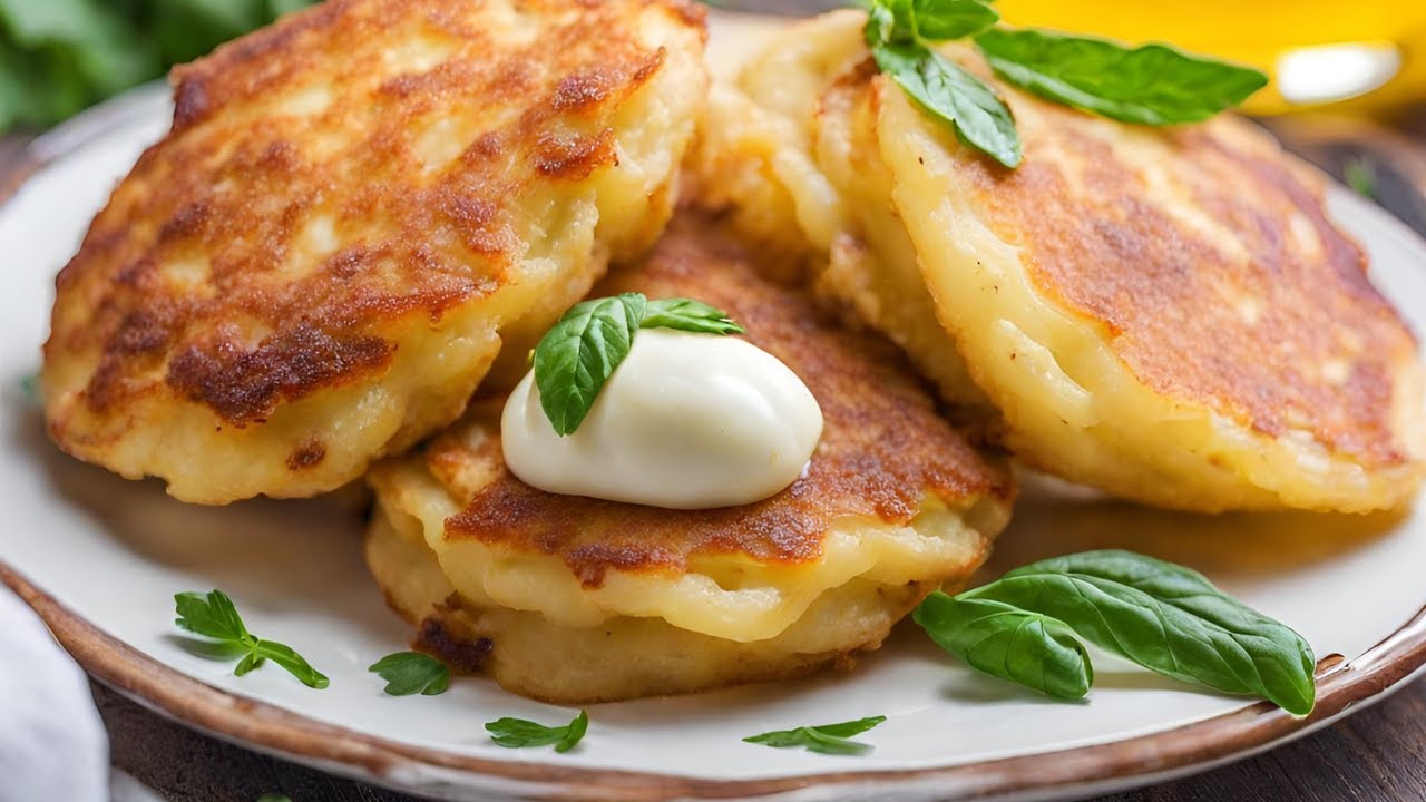 How to Make Cheesy Potato Pancakes at Home!  | Fuzz & Buzz