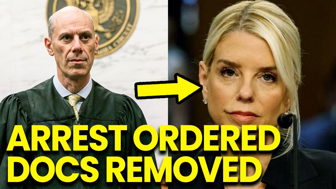 Judge ORDERS Immediate ARREST as Pam Bondi CAUGHT REMOVING Documents