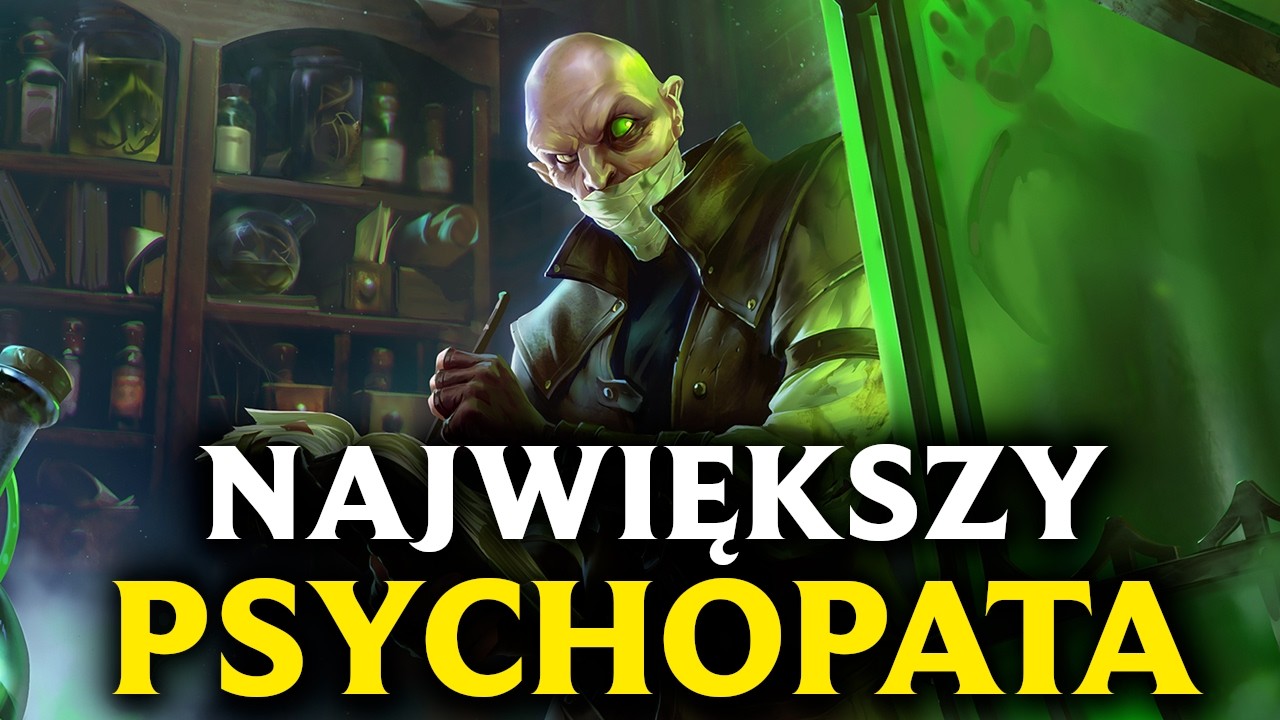 NAJWIĘKSZY PSYCHOPATA LEAGUE OF LEGENDS | Kim jest Singed?