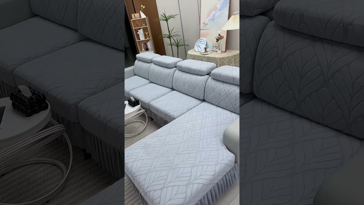 Perfect Grey Sofa Cover Fit | Premium Look in Budget 