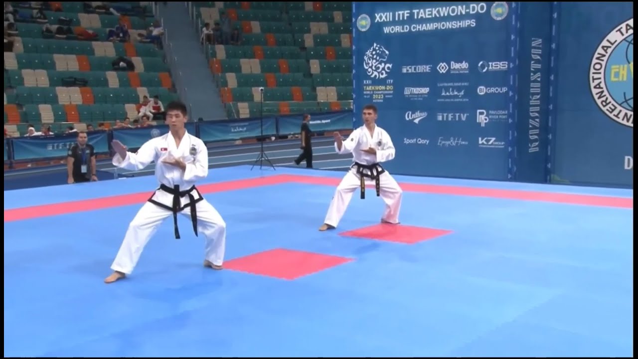 2023 ITF World Championship Kazakhstan - Men's 1st Dan Patterns Finals