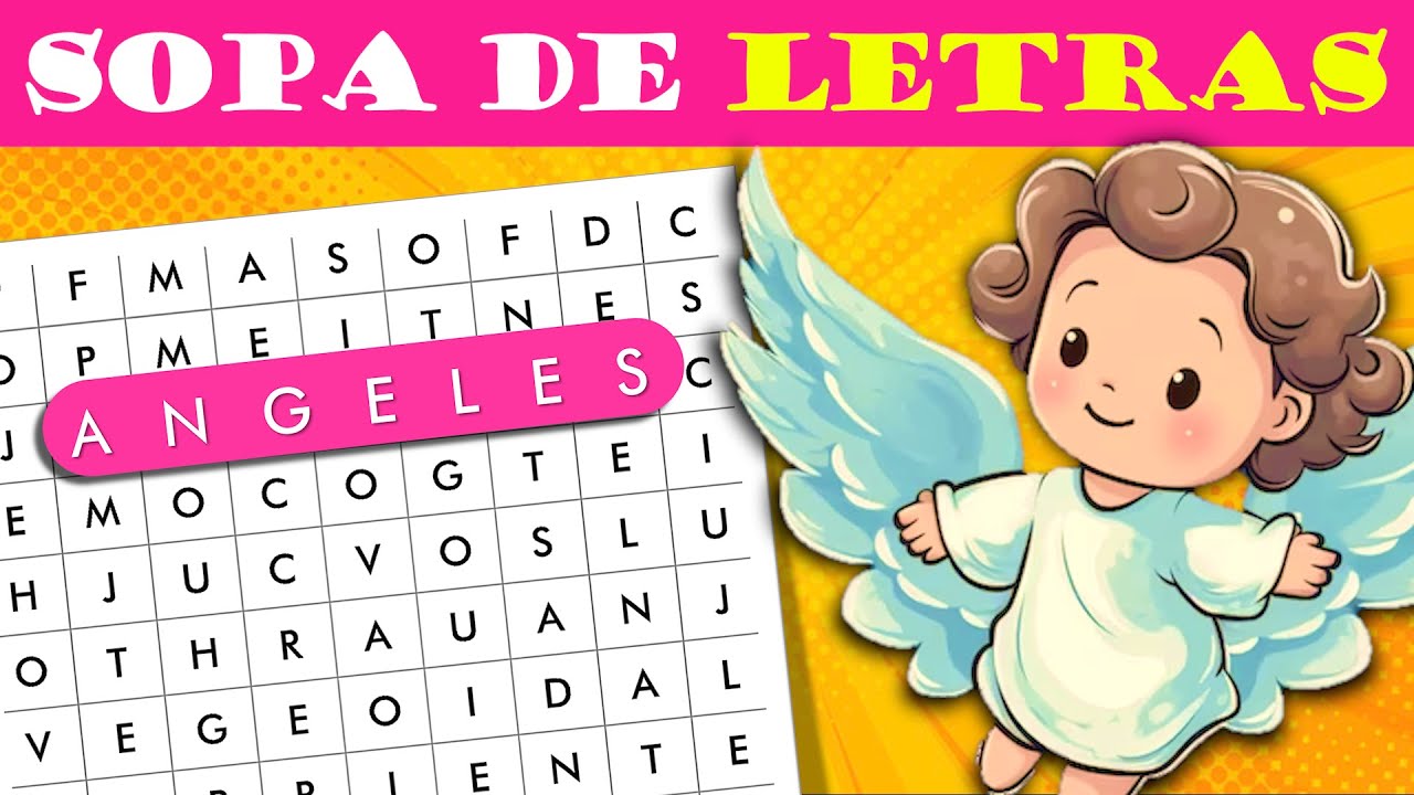 SOPA DE LETRAS PARA TODA LA FAMILIA