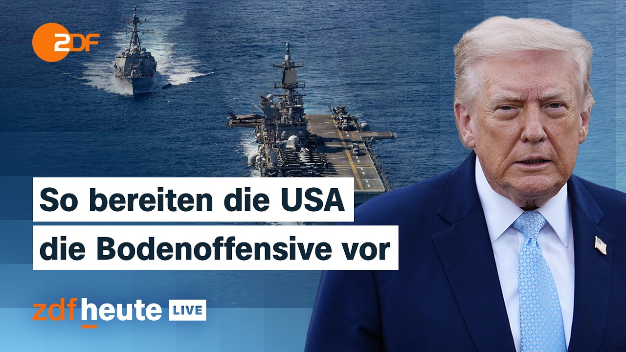 Die USA verlegen tausende Soldaten in den Nahen Osten &ndash; Was dahinter steckt | ZDFheute live