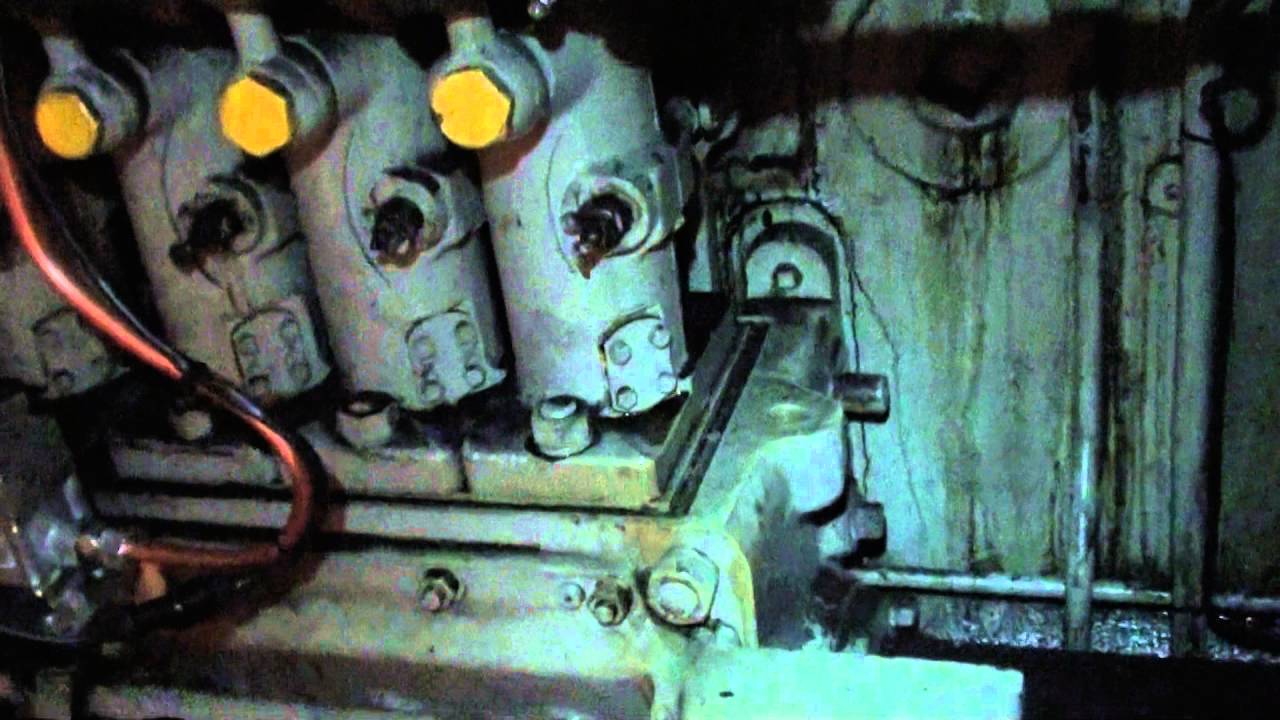 Запуск двигателя ТЭМ-2