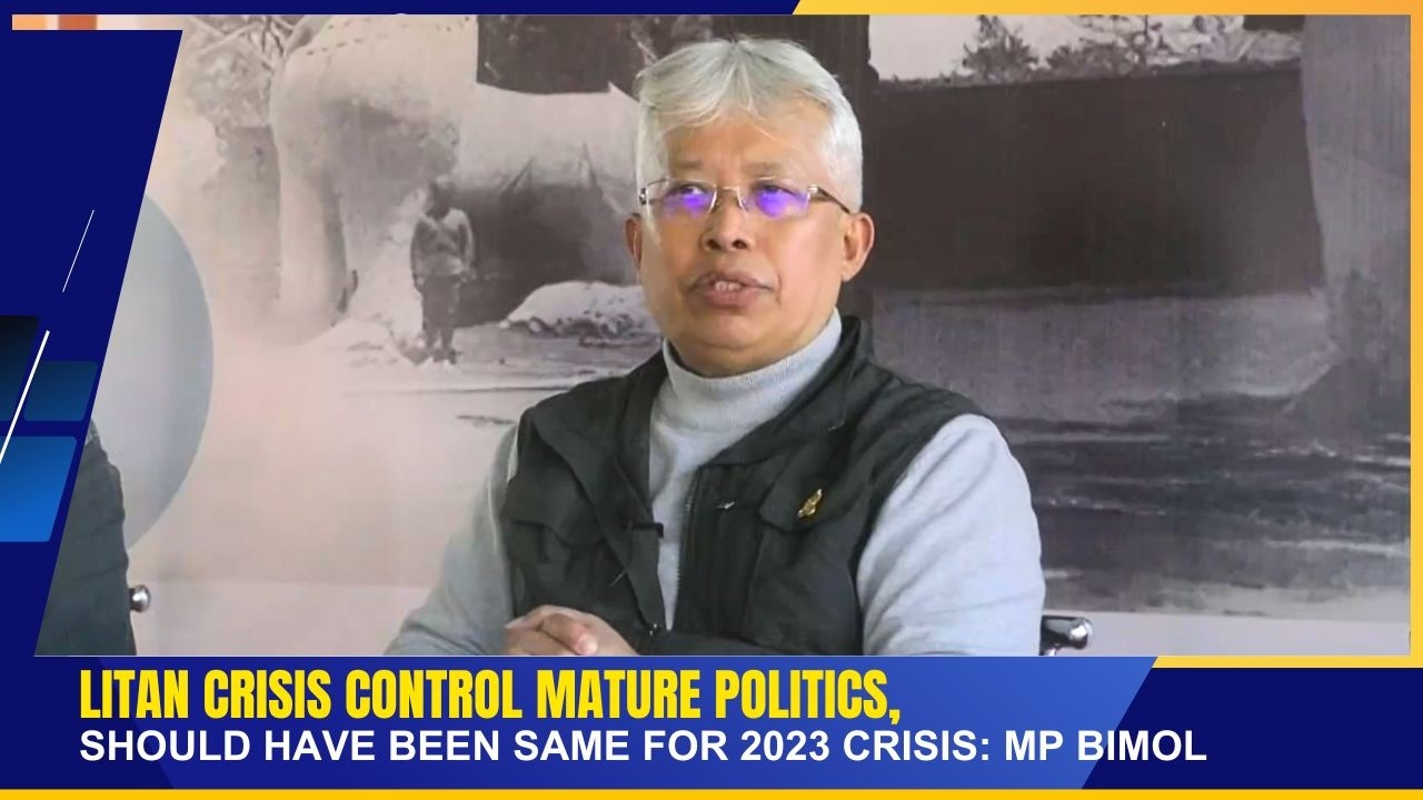 LITAN CRISIS CONTROL MATURE POLITICS, SHOULD HAVE BEEN SAME FOR 2023 CRISIS: MP BIMOL  | 12 FEB 2026