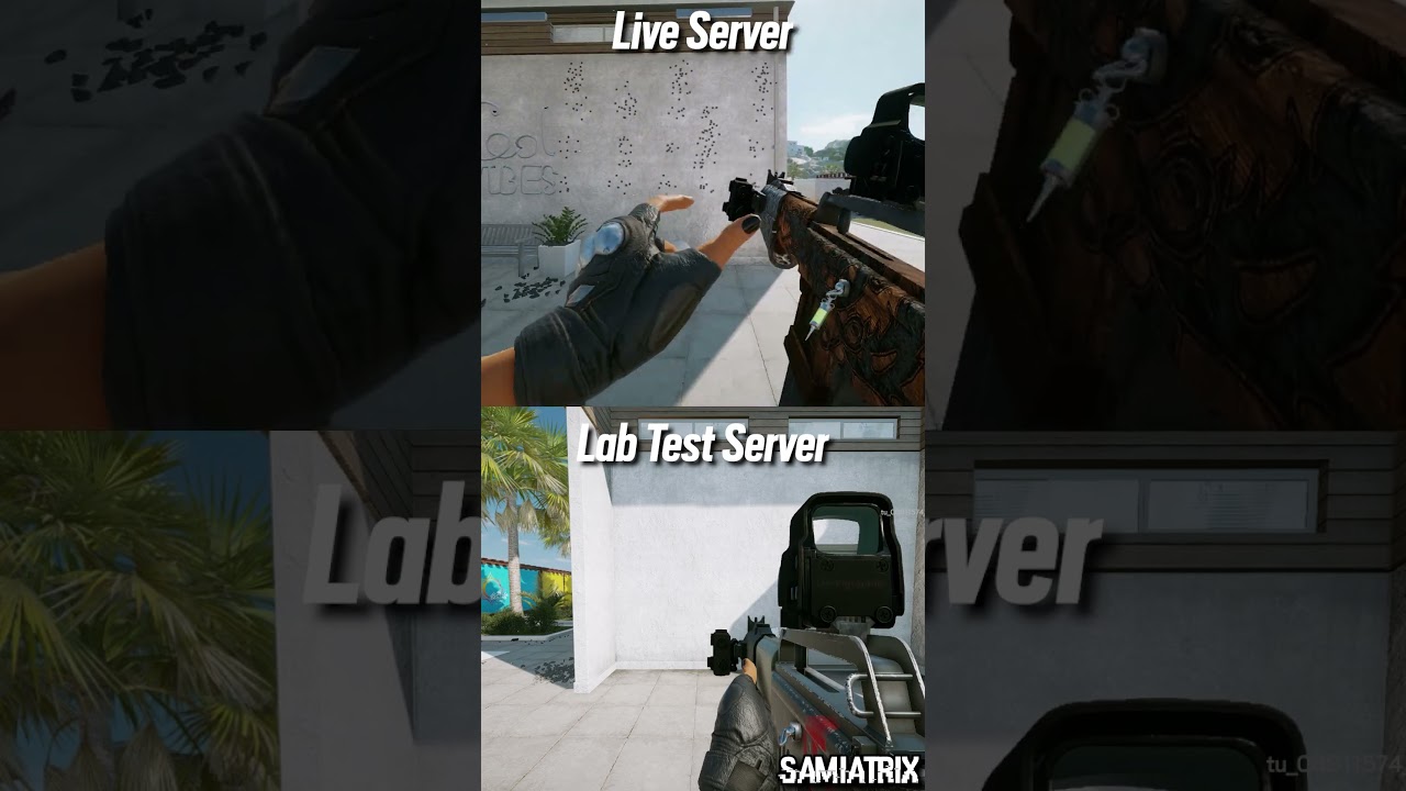 Caveira Nerf and Thunderbird Nerf in the Latest Lab Test Server - SPAS-15 Recoil increased