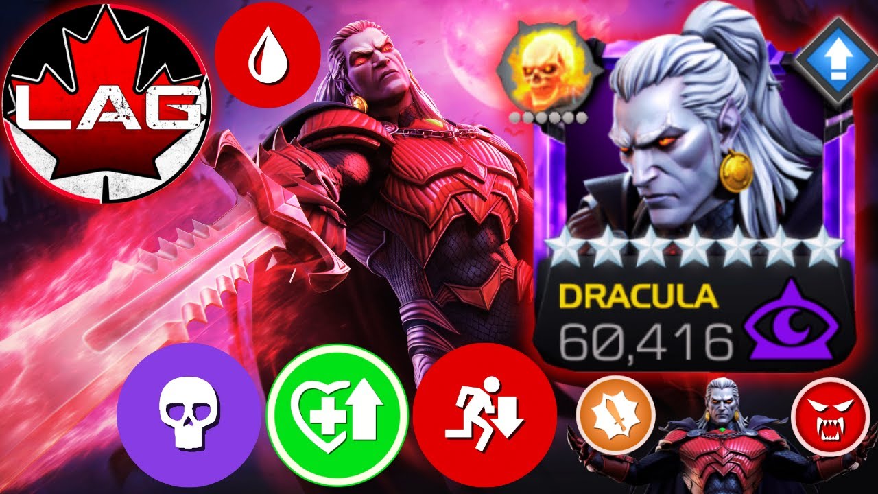 НОВЫЙ ГЕЙМПЛЕЙ 7🌟РАНГА 4 ЗА ДРАКУЛУ! Ужасная дегенерация, регенерация, кровотечение, медленный мо...