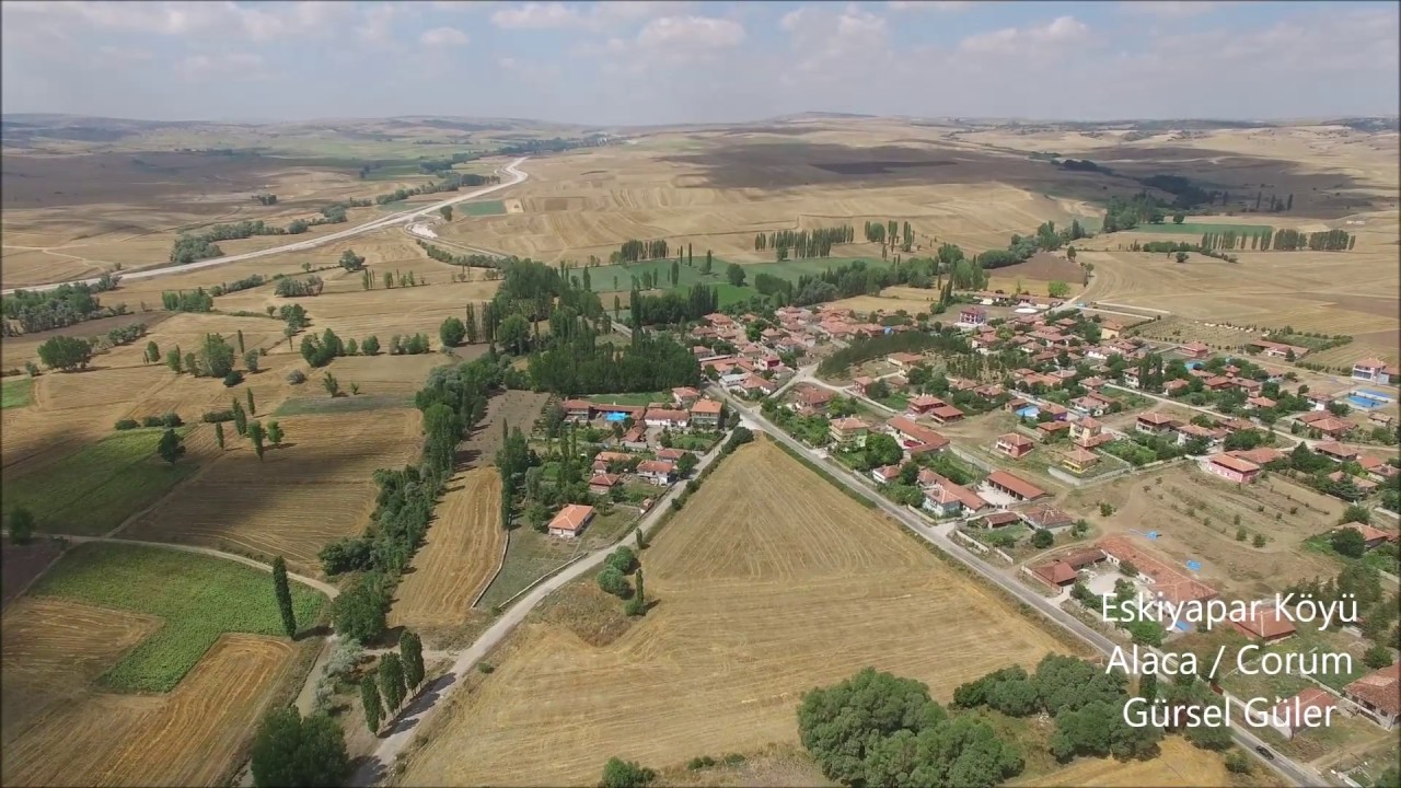 Eskiyapar Köyü 2 Alaca / Corum ( Dron Cekimi )