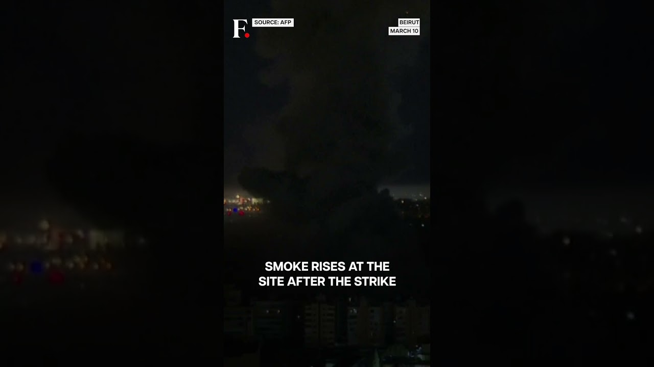 WATCH: Beirut Suburbs Hit By New Israeli Strikes | Subscribe To Firstpost | N18G