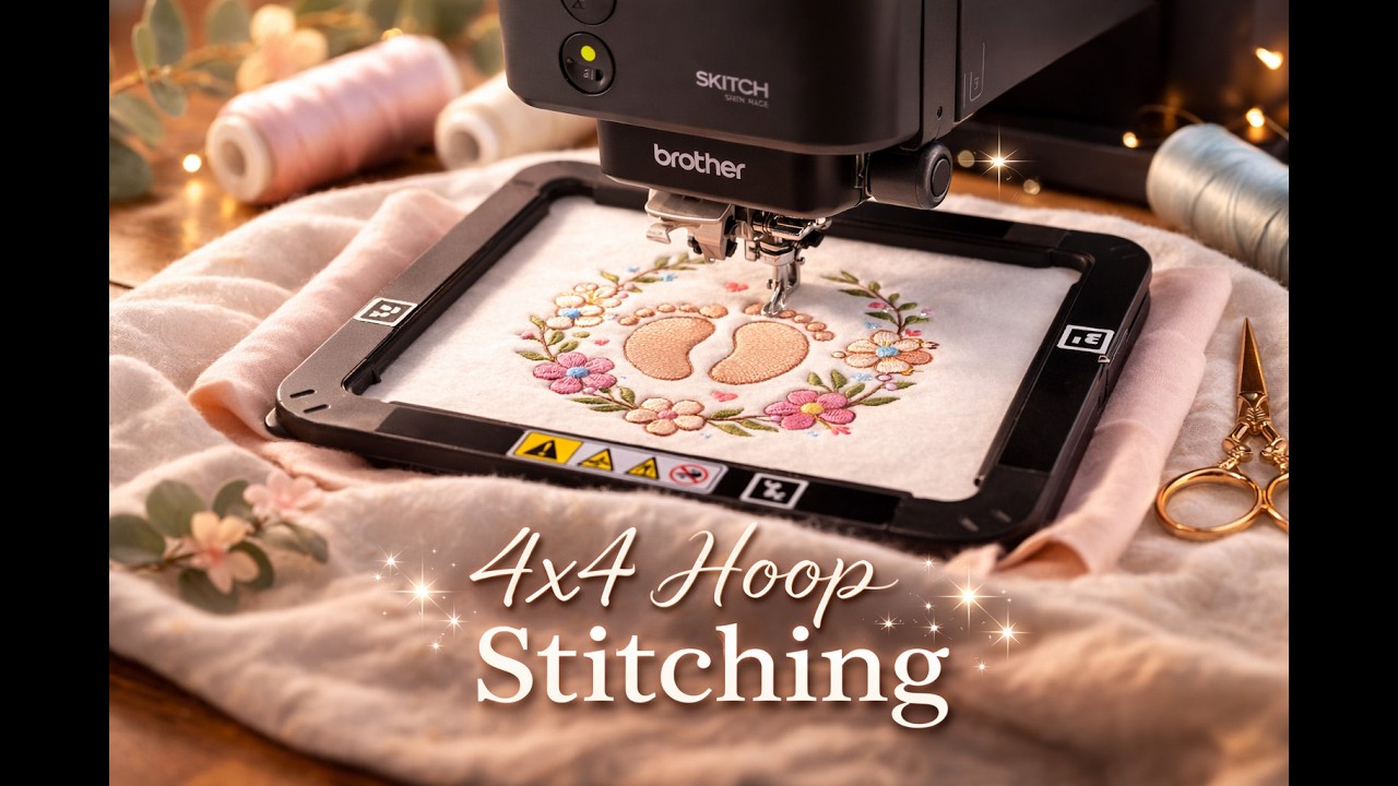 cute Baby Feet 4 x 4 embodery design Download FREE at 25 Like as Mashine embrodery file