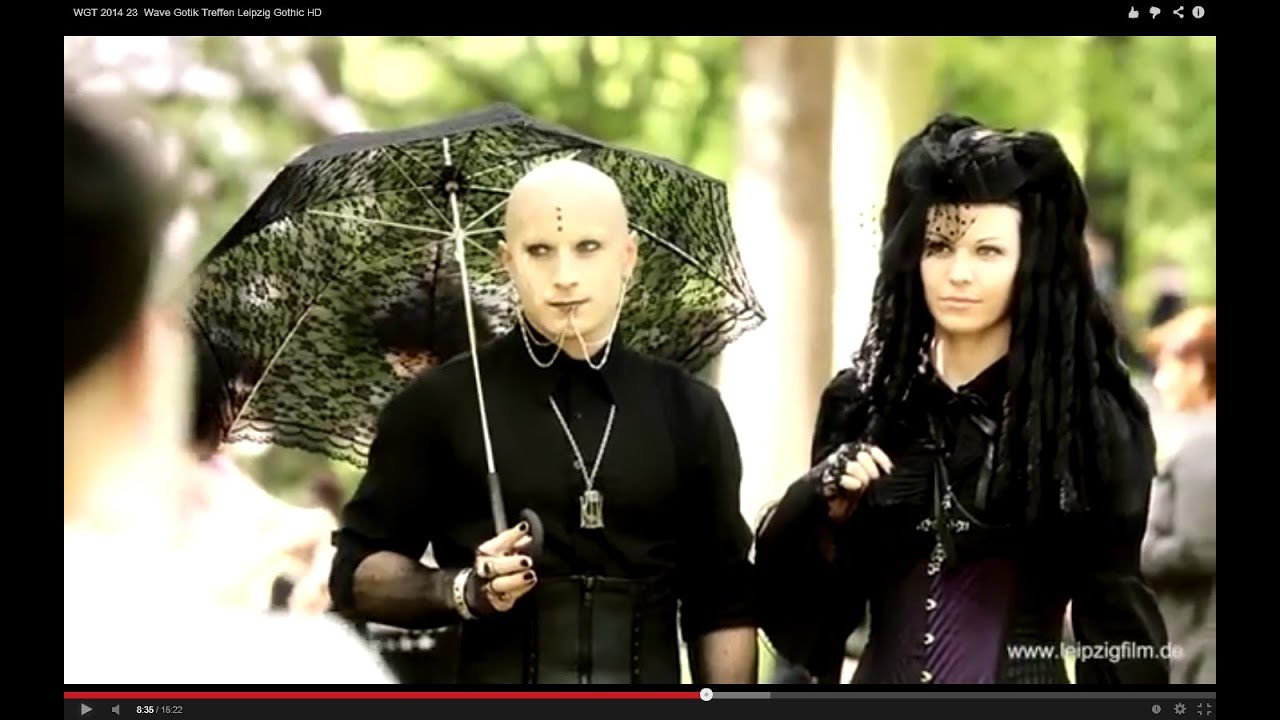 WGT 2014 23  Wave Gotik Treffen Leipzig Gothic HD