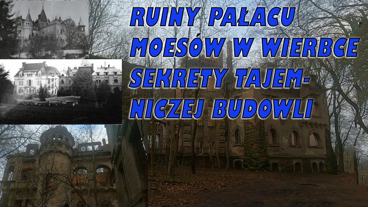 Ruiny Pałacu Moesów w Wierbce Sekrety Tajemniczej Budowli