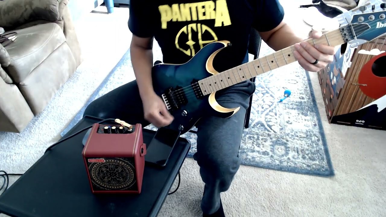 Демонстрация усилителя Positive Grid Spark Mini Steve Vai edition
