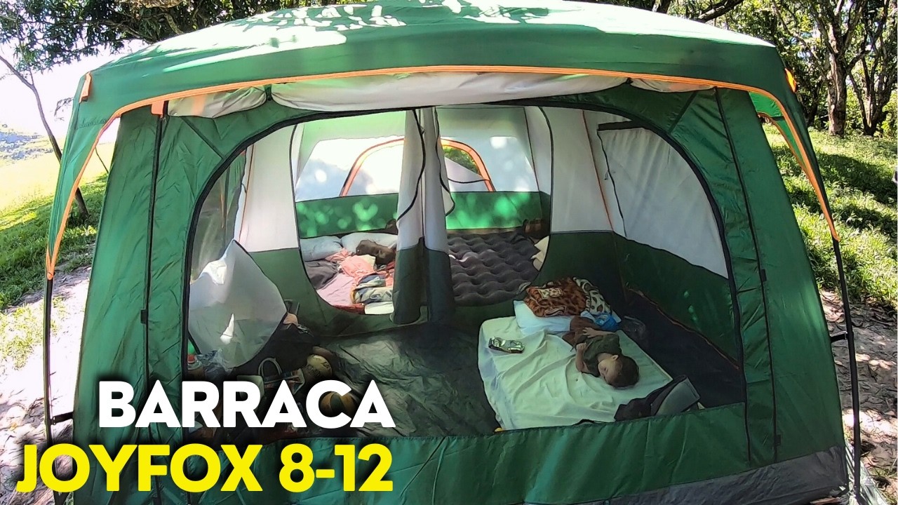 BARRACA JOYFOX 8-12 PESSOAS - Vale a Pena? Opinião Sincera!