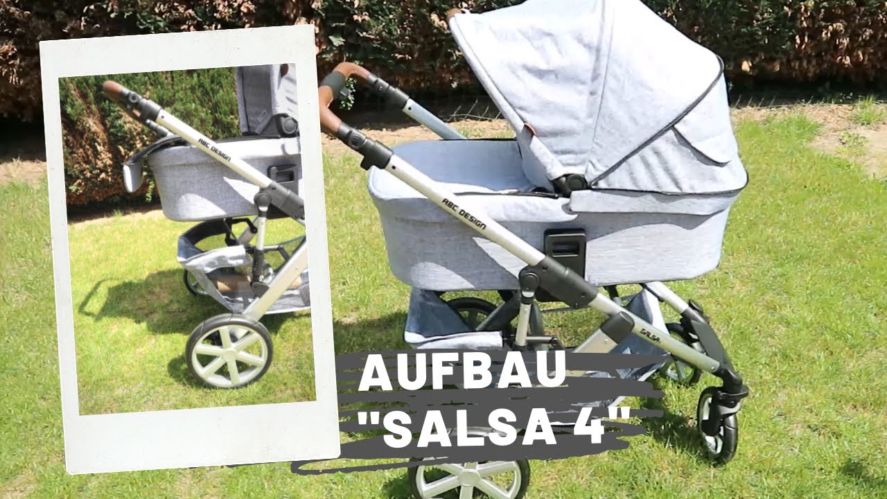 Salsa 4 Kombi Kinderwagen | Mitschnitt vom Aufbau Zeitraffer