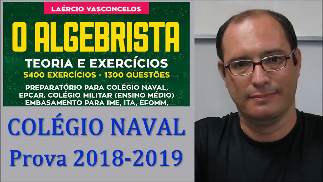 Prova Colégio Naval 2018 2019 Questão 18