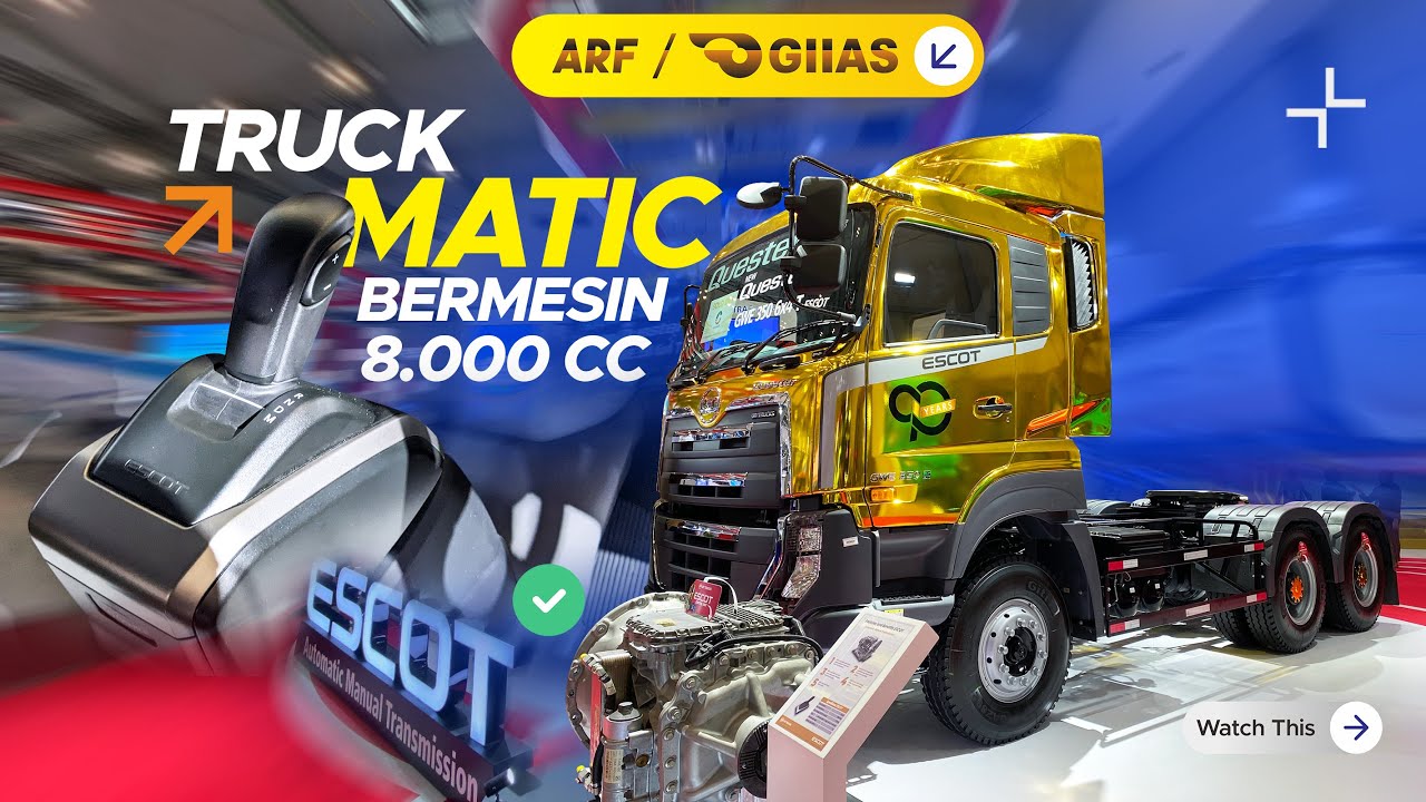 UD Trucks Hadirkan Quester GWE 350 ESCOT pertama di Indonesia