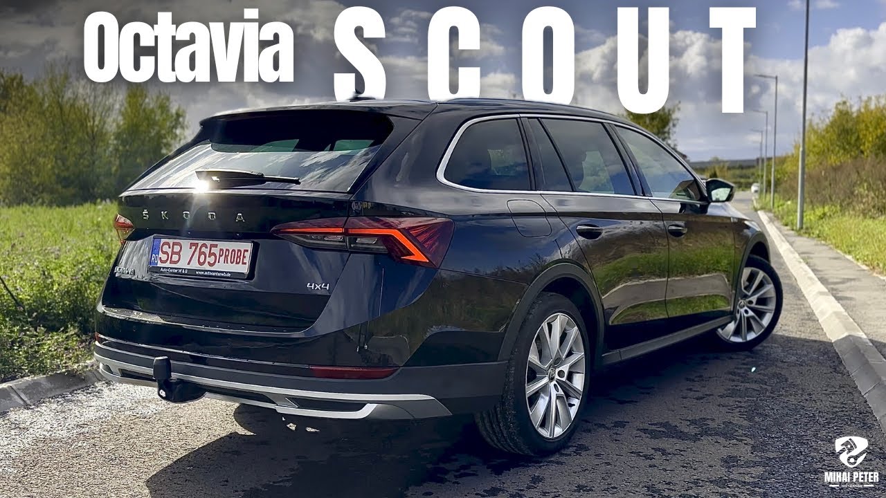 SKODA OCTAVIA SCOUT 2022 — самый идеальный универсал для Румынии 🔥 2.0 TDI 200 л.с. 4x4 DSG