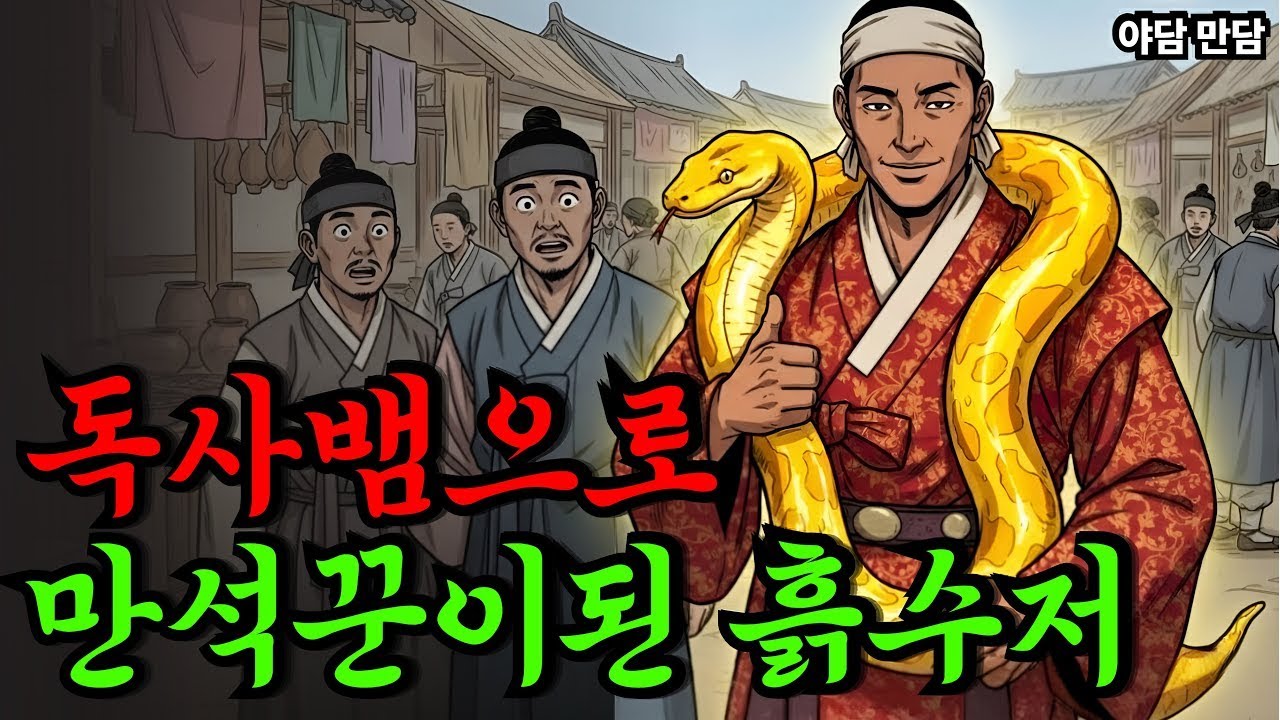 독사뱀 하나로 만석꾼이 된 흙수저 백정, 그날의 선택이 부른 반전 운명