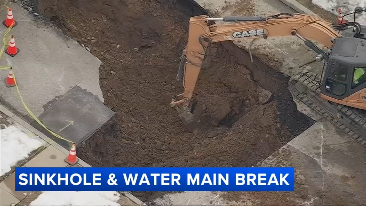 Massive sinkhole impacts residents in Conshohocken