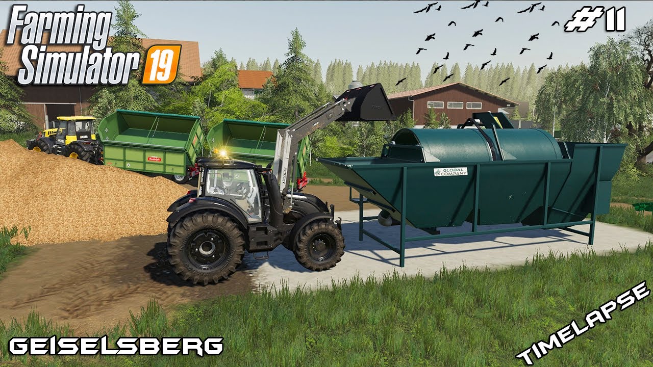 Potatoes harvest & washing potatoes | Animals on Geiselsberg | Farming Simulator 19 | Episode 11