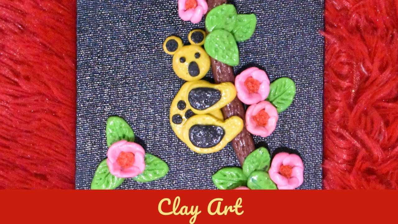 clay art for beginners | clay art | how to use clay | clay art easy