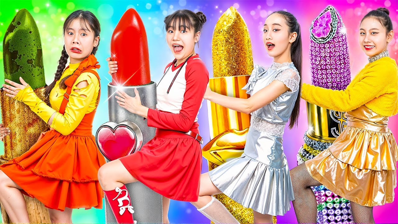 Concurso De Maquiagem: Pobre Vs Rica Vs Giga Rica Vs Garota Normal!