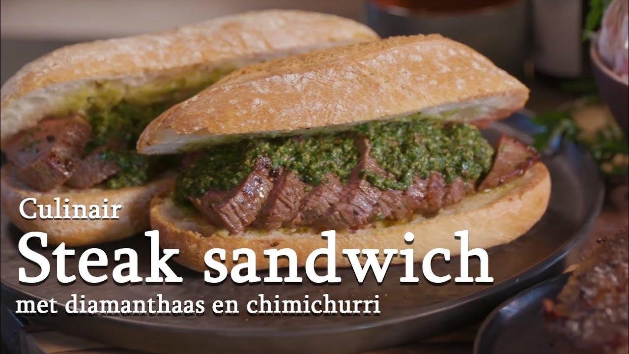 Diamanthaas Steak Sandwich | Jonathan Zandbergen | The Meatlovers