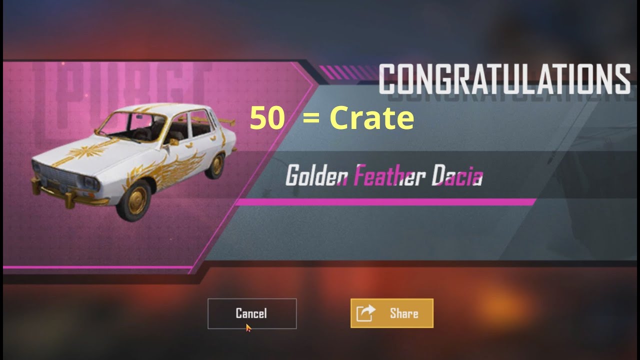 #pubg# 50 Crate open#