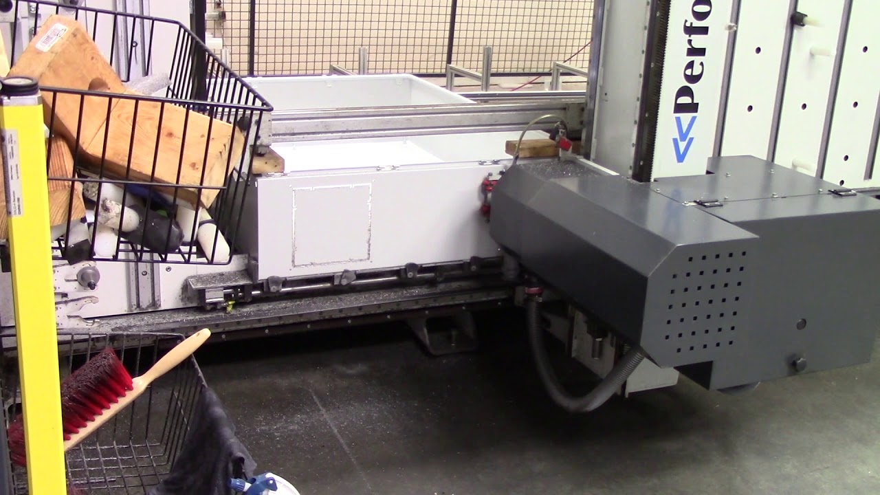 Kiesling Perforex CNC Milling process