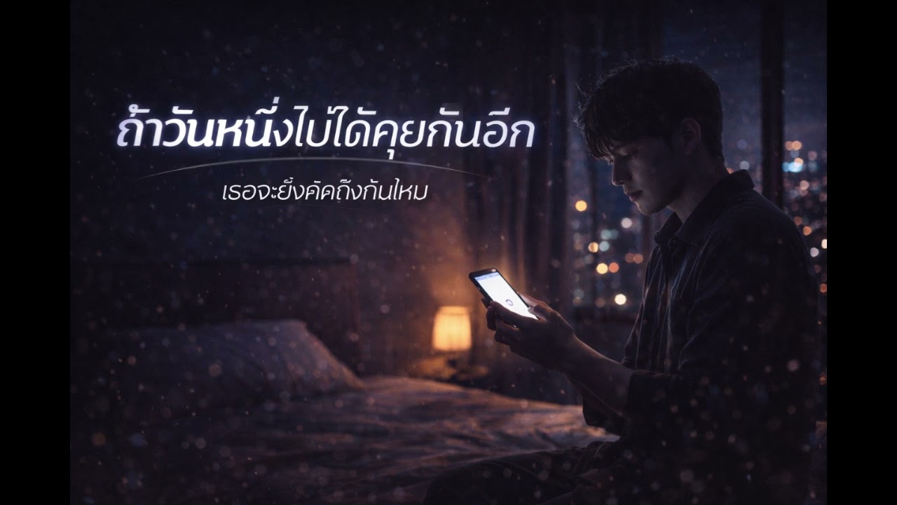 ถ้าวันหนึ่งไม่ได้คุยกันอีก  Official MV Thunderbaby