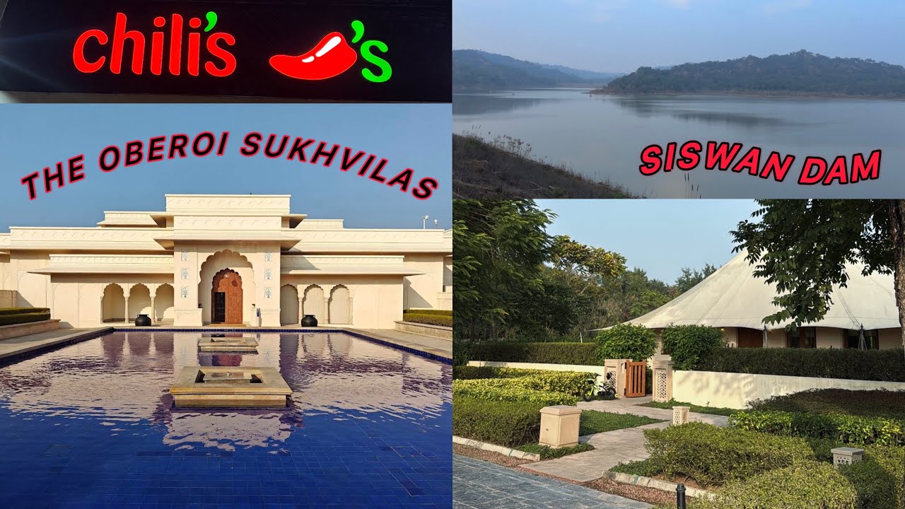 Sneaking Into Sukhvilas Oberoi Residential Area | Siswan Dam, and Then Heading to Chilli’s for Food.