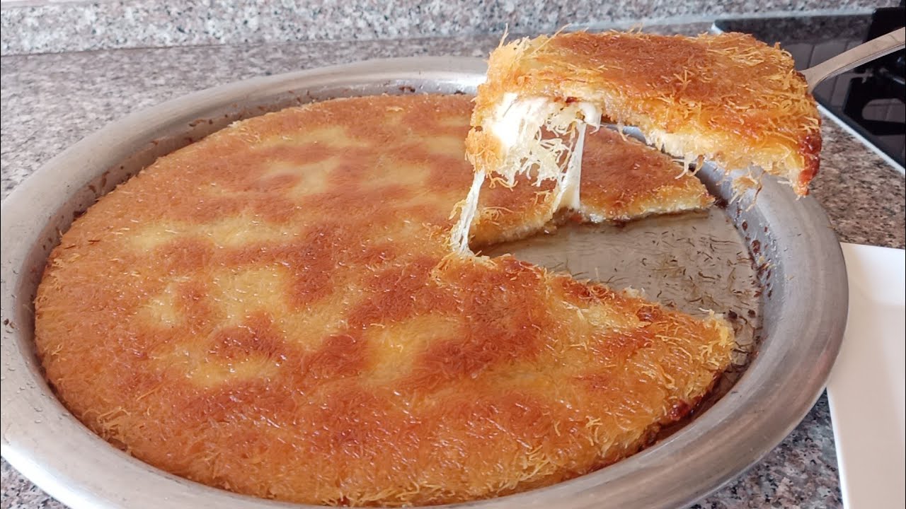 KÜNEFE TARİFİ // EVDE KÜNEFE NASIL YAPILIR // Peynirli künefe tarifi👍✅