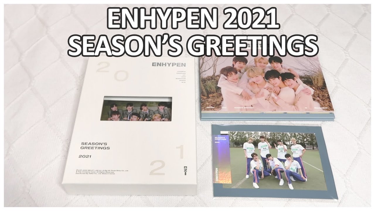 ✨ UNBOXING ENHYPEN 2021 Season’s Greetings  | 엔하이픈