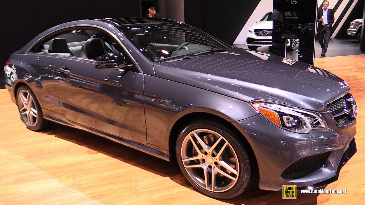 2015 Mercedes-Benz E550 Coupe - Exterior and Interior Walkaround - 2015 New York Auto Show