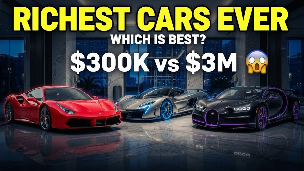 3 Million Car vs $300K Car 🤯&rdquo;