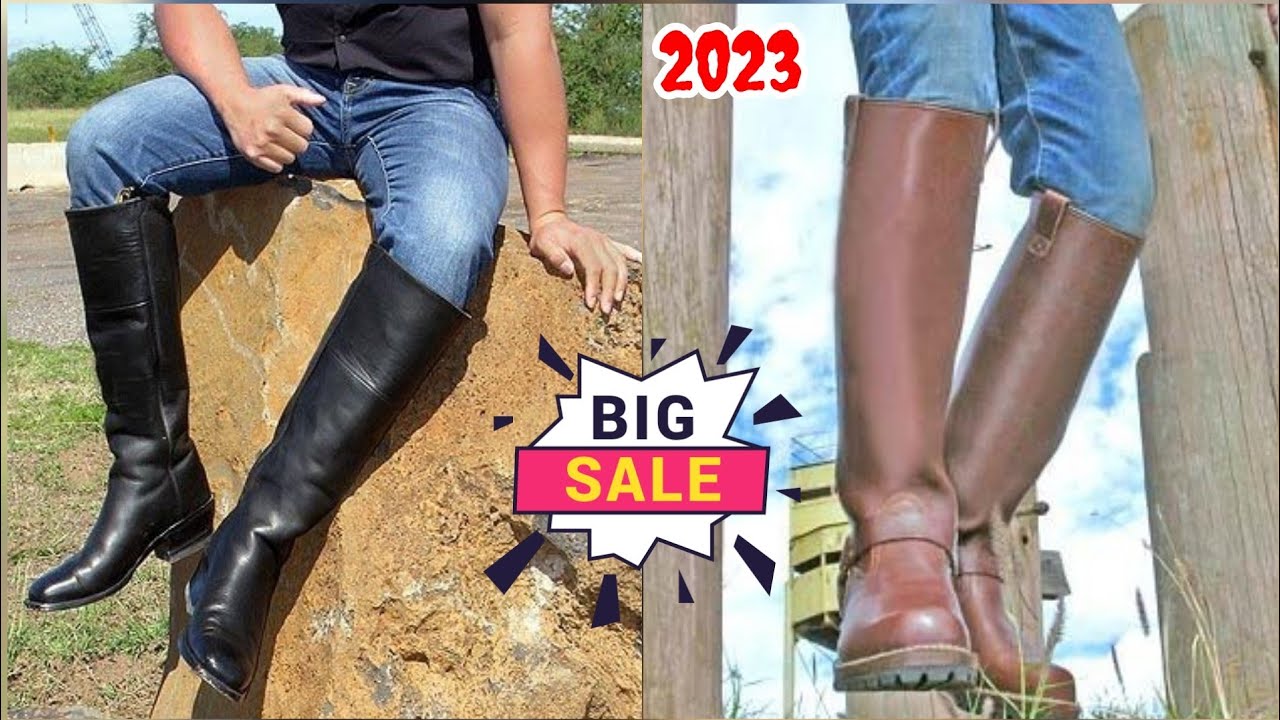 Knee high boots for men || Long boots #2023