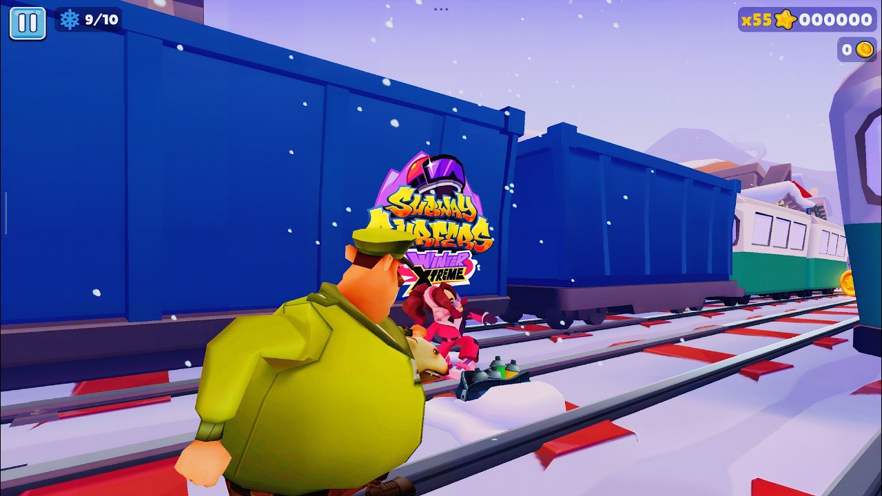 Subway Surfers : Winter Xtreme 2026 Gameplay // Landscape Mode - 4k Gameplay