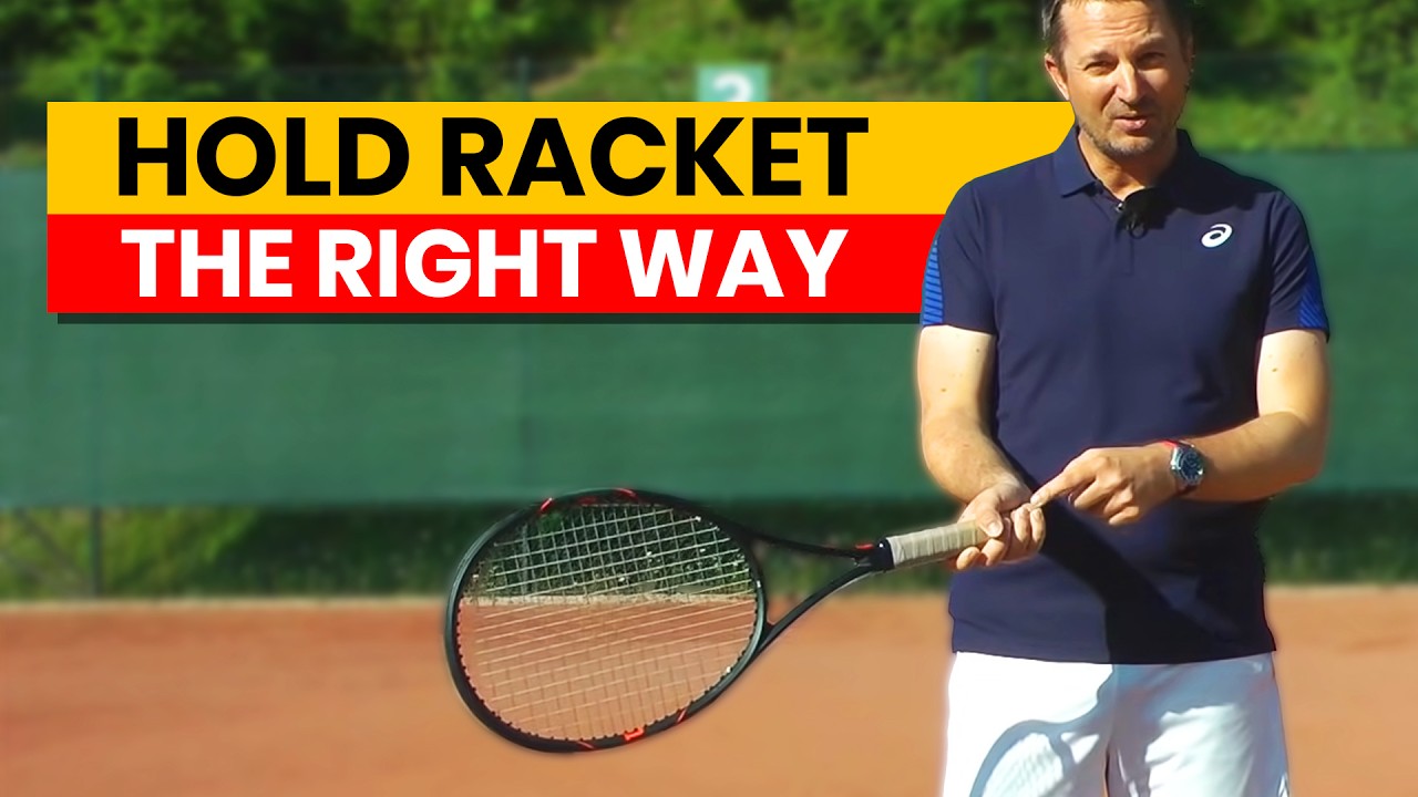 How To Hold A Tennis Racket And Feel The Grip