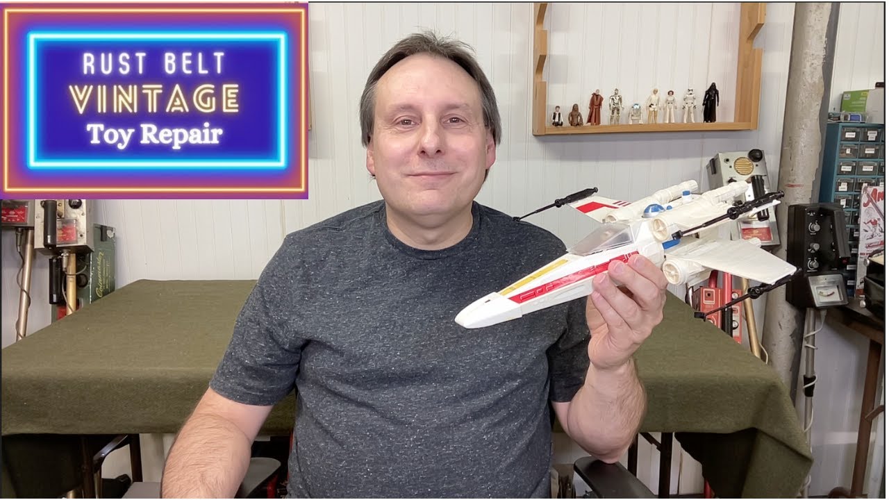 1978 Kenner Star Wars X-Wing Fighter Restore