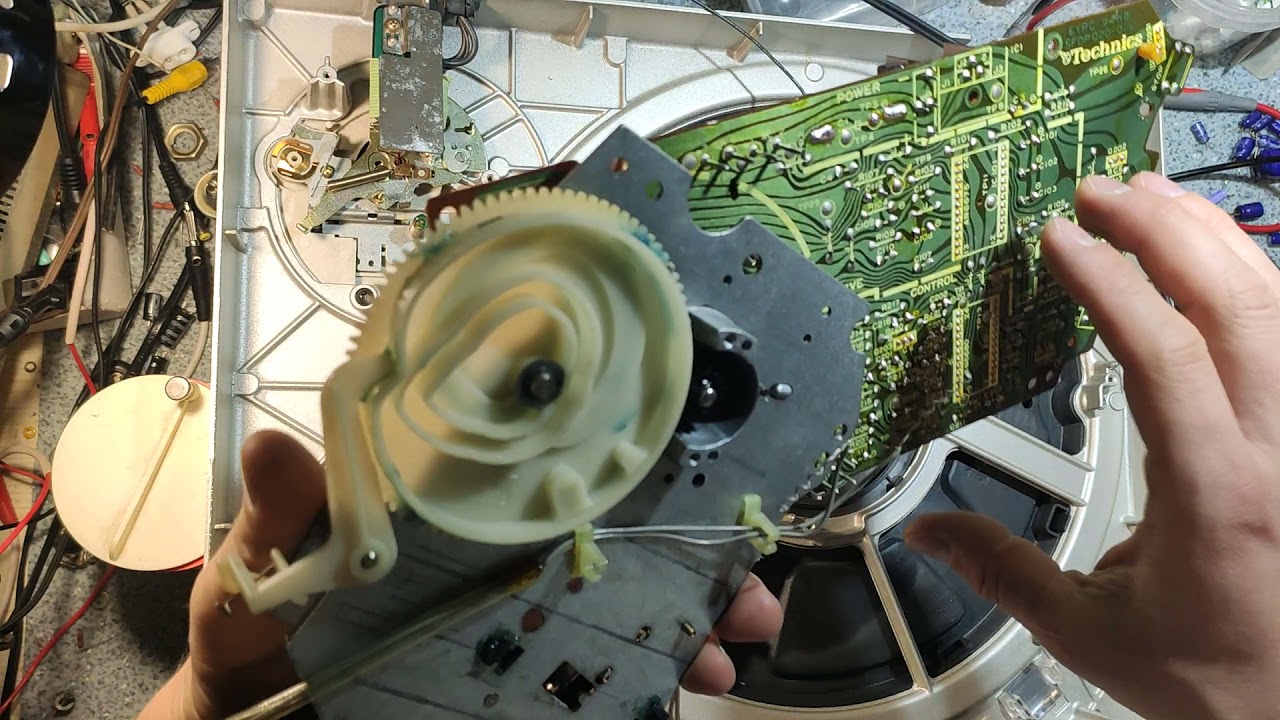 Technics Sl-Q3 виниловый проигрыватель, обзор, ремонт.