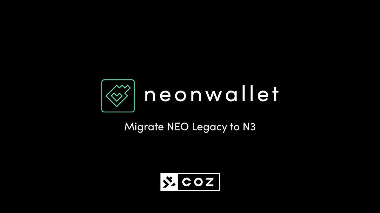 Neon Wallet: How to migrate NEO Legacy to N3