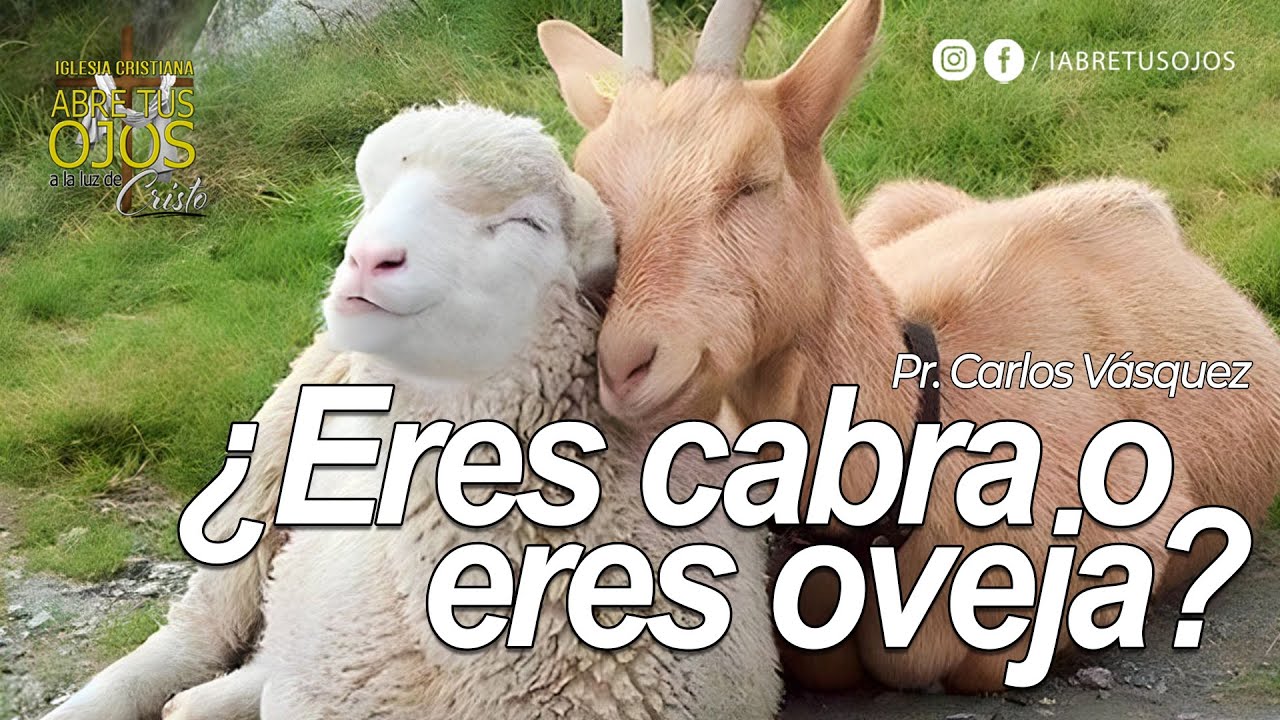 🔴 ¿Eres cabra o eres oveja? - Pr. Carlos Vásquez | 26/Marzo/2023