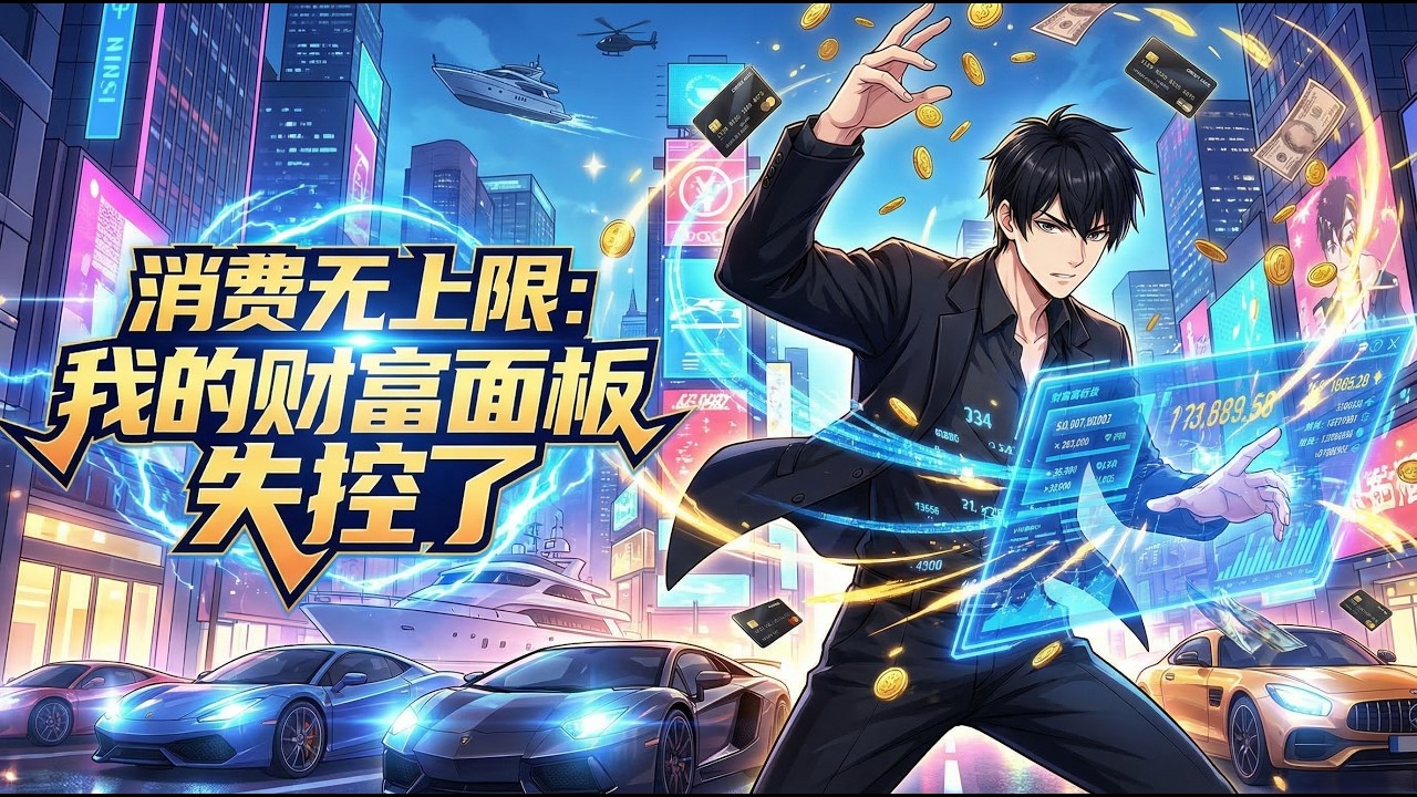 🔥【完结】【Eng Sub】《消費無上限：我的財富面板失控了》忍氣吞聲做社畜，卻覺醒放縱暴富系統，越花越有錢，從小運營逆襲成榜一神豪，一路打臉勢利小人！#热血 #都市 #逆袭 #系统 #anime