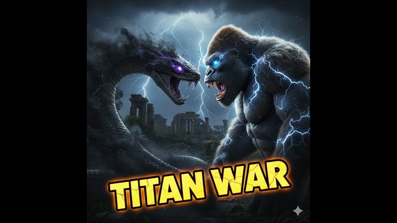 King Kong vs Titanoboa | Epic Titan War Begins